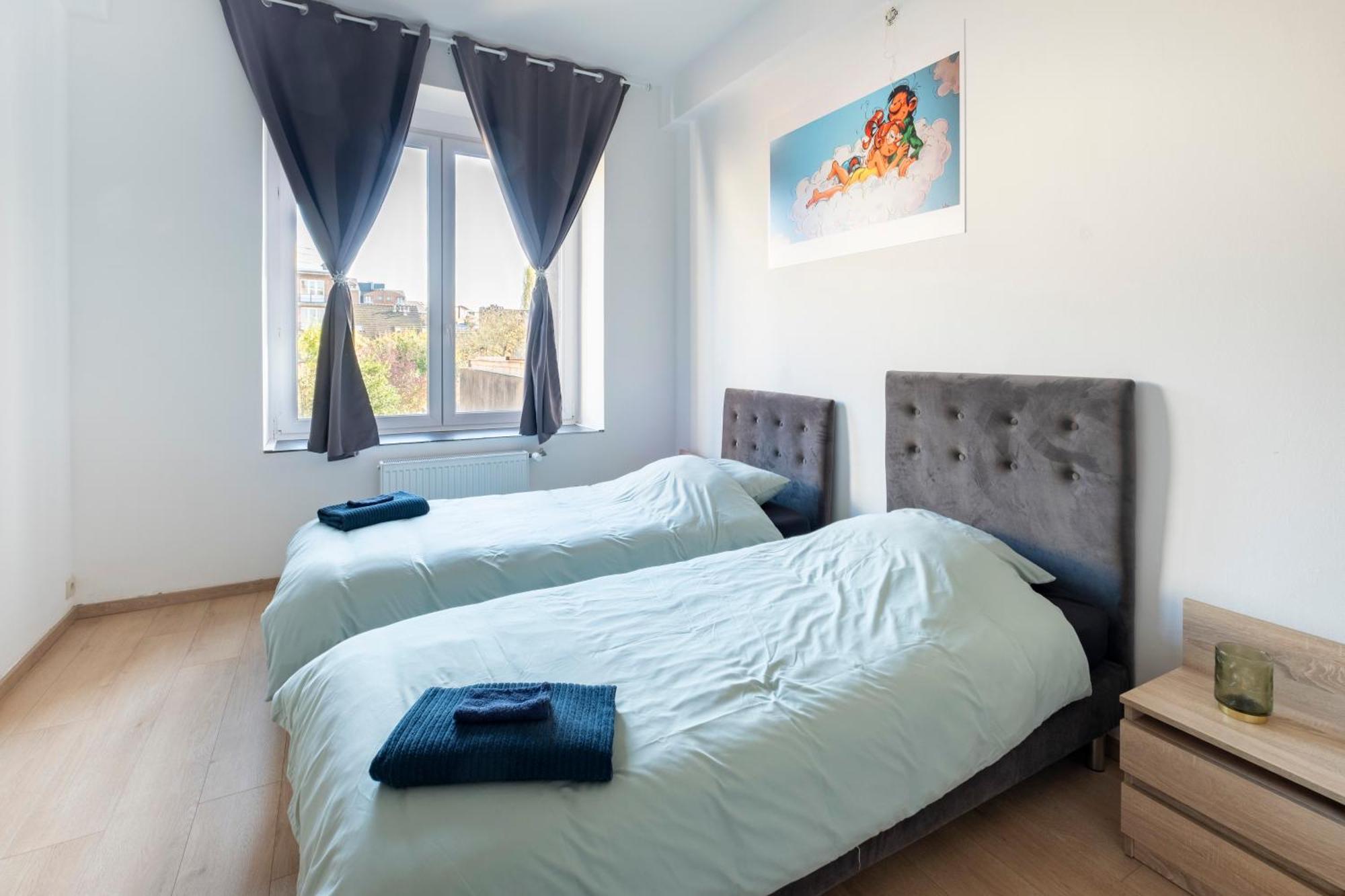 שרלרואה Nomad Apartments - Henin חדר תמונה