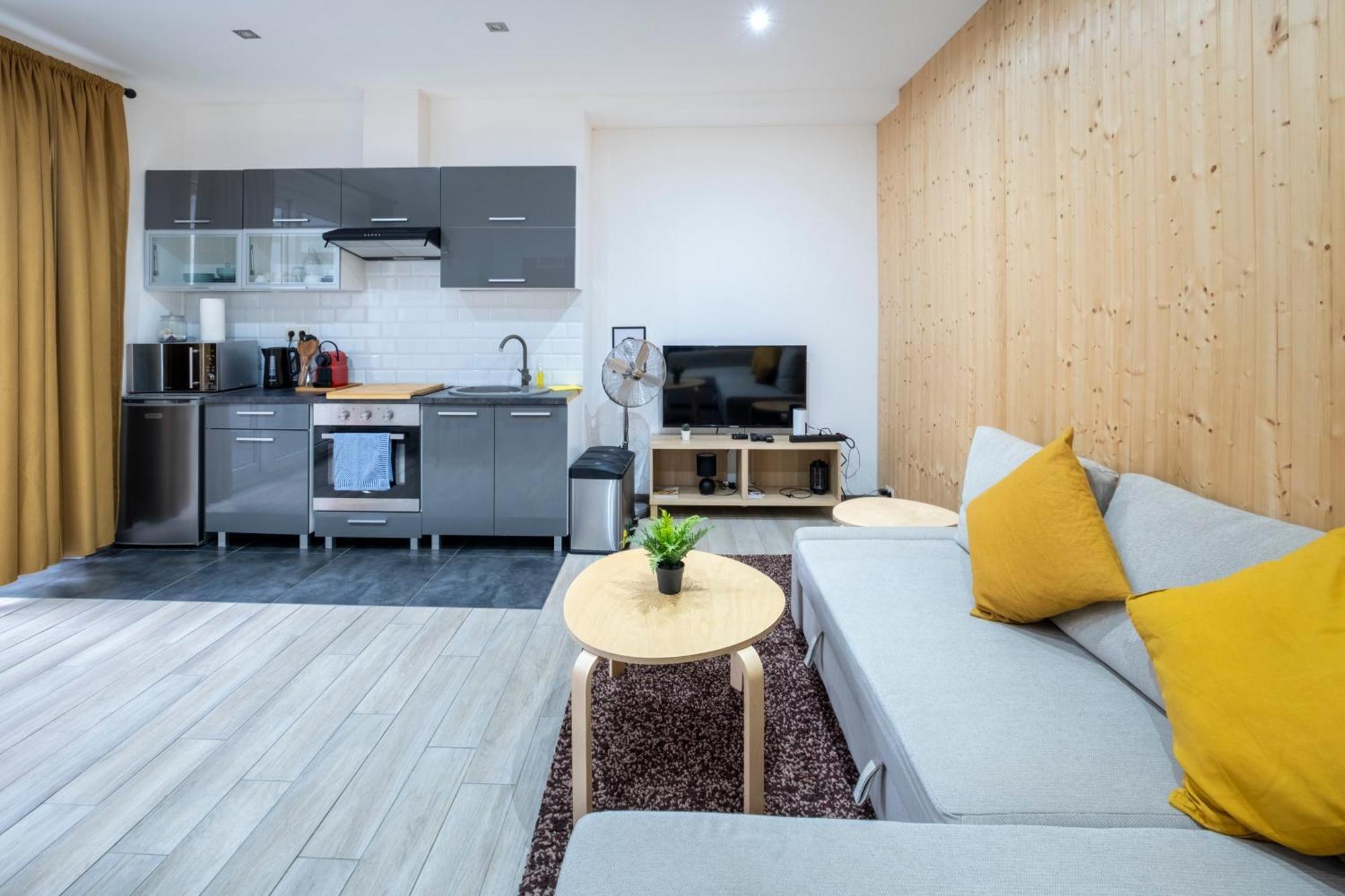 שרלרואה Nomad Apartments - Henin חדר תמונה