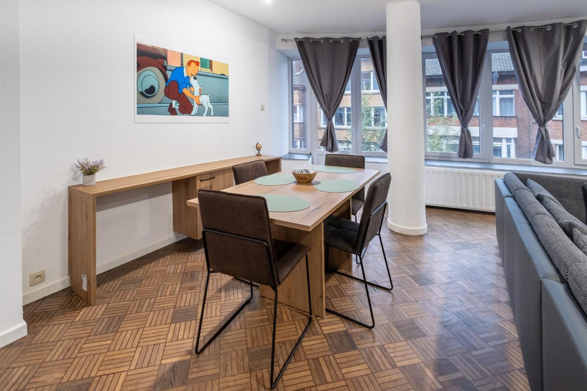 שרלרואה Nomad Apartments - Henin חדר תמונה